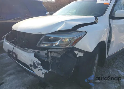 2014 Nissan Pathfinder Platinum z USA, uszkodzony, nr VIN 5N1AR2MM6EC711643